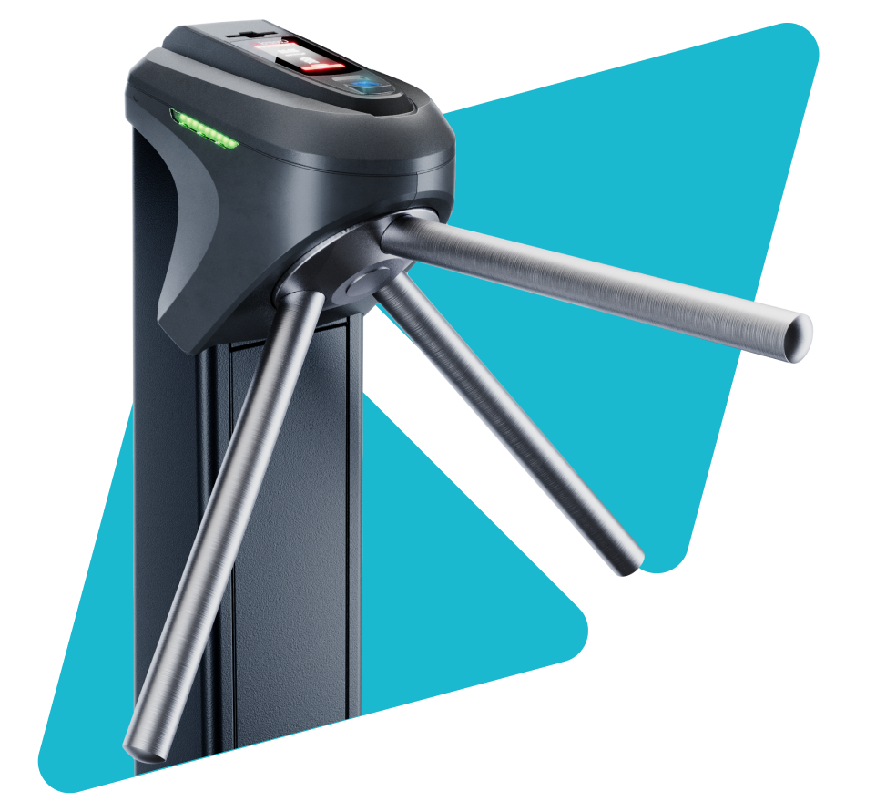 Catraca biométrica de acesso